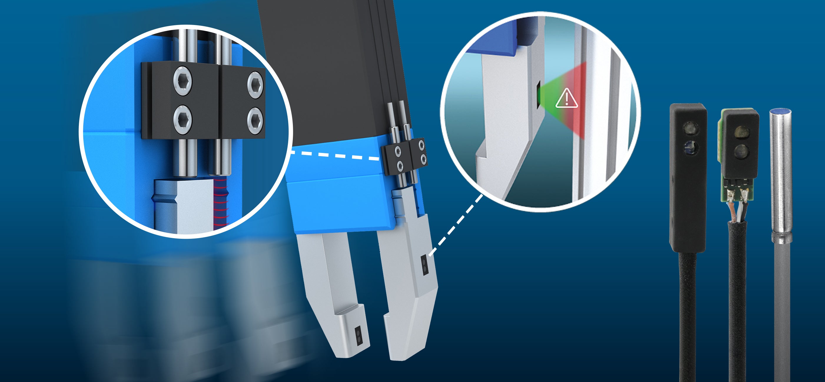 Enhancing Gripper Performance with Contrinex Miniature Sensors