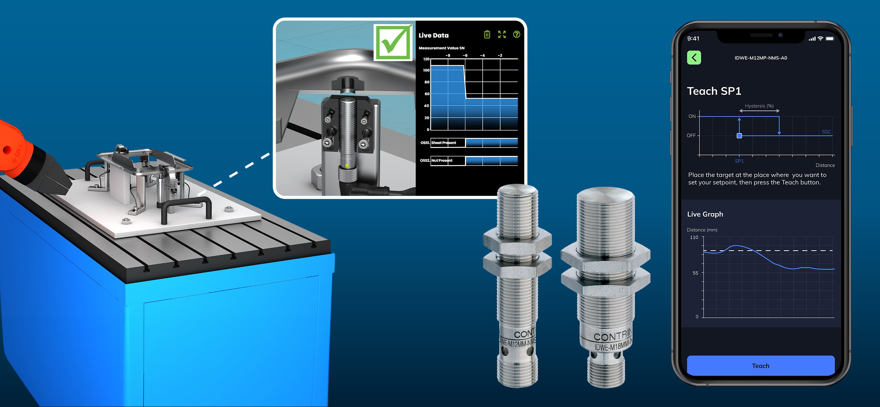 Optimize Metal-Forming Manufacturing with Smart Nut Detection Sensors