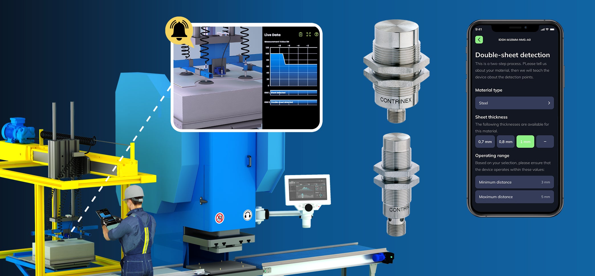 Smart Double-Sheet Sensors Eliminate Costly Tool Damage