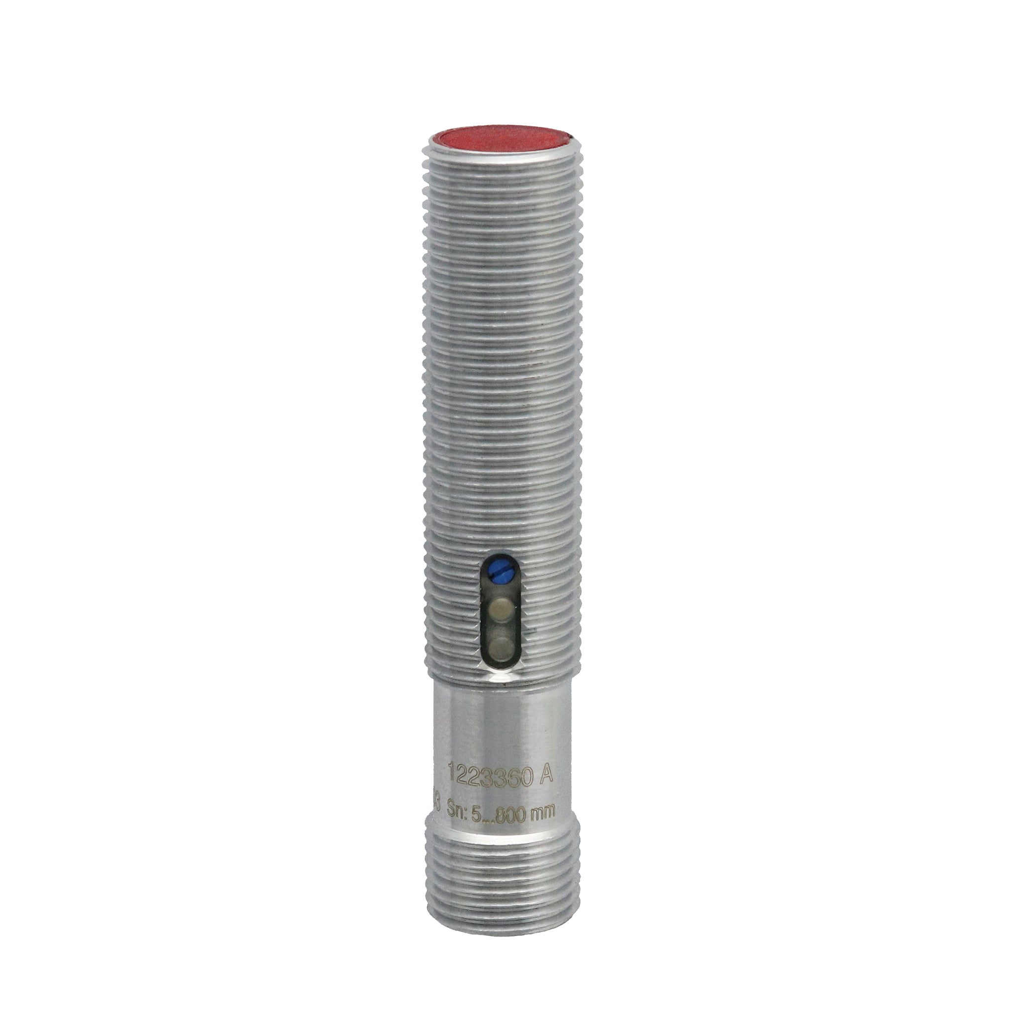 Standard Diffuse M12 6...650 mm Chrome plated brass 3/4 turn pot. LED, red 645 nm