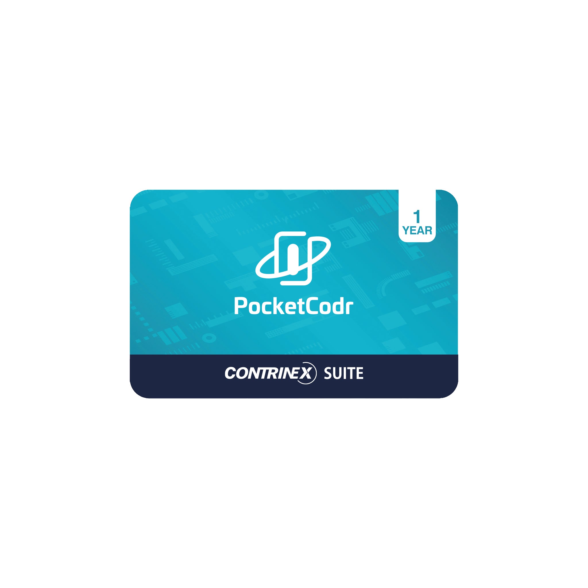 PocketCodr Subscription Card Contrinex Suite 1 Year