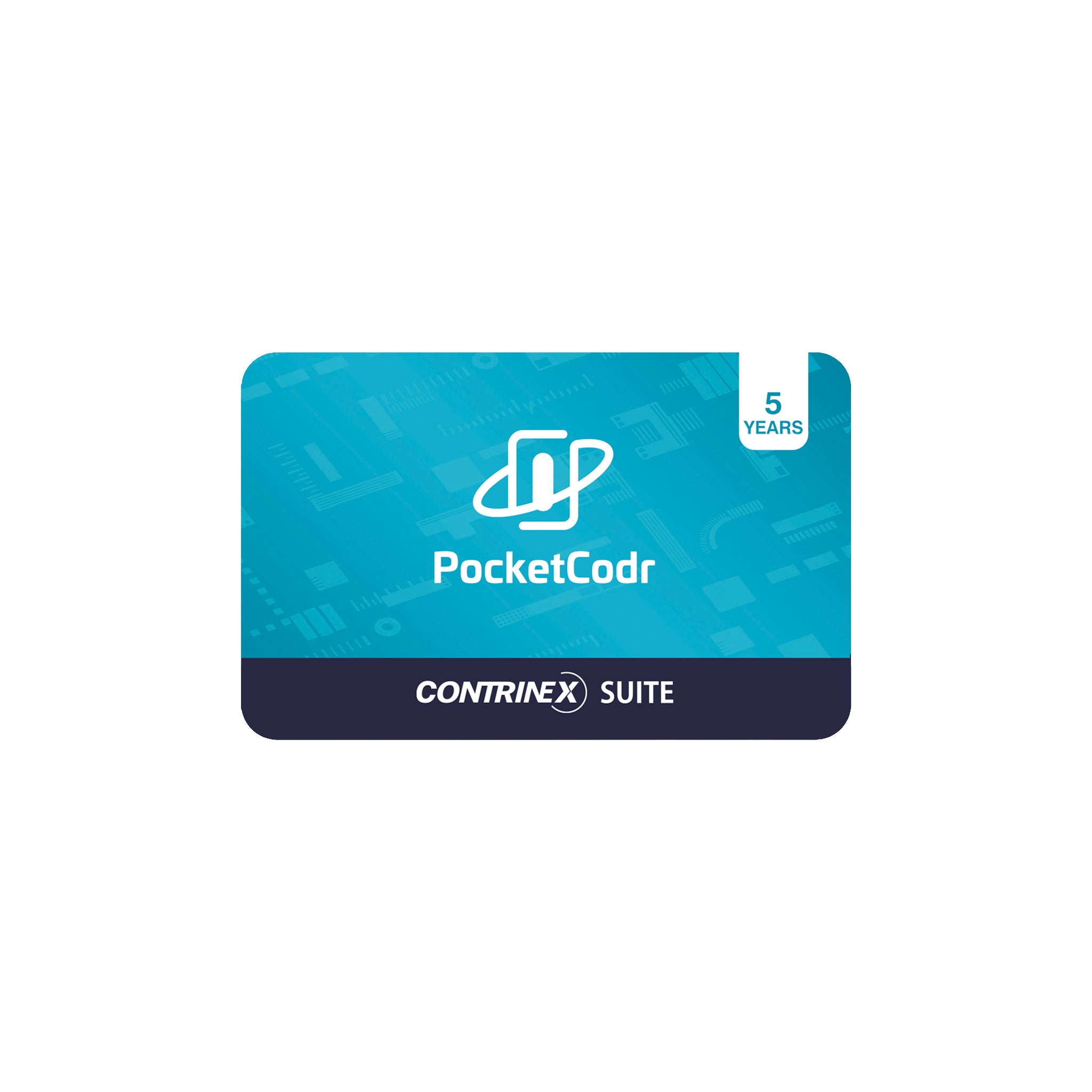 PocketCodr Subscription Card Contrinex Suite 5 Year